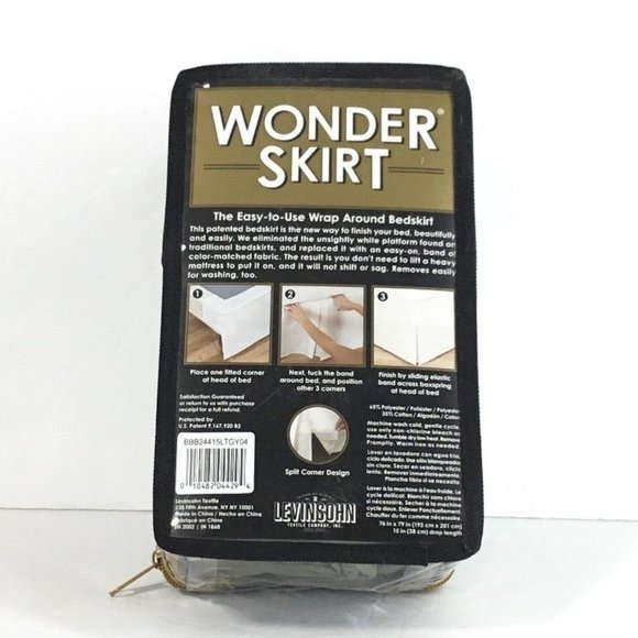 Wonder Skirt Wrap-Around Bed Skirt - Picture 6 of 12